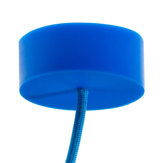 Blå pendelroset i silikone