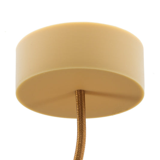 Beige pendelroset i silikone