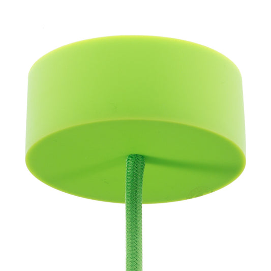Lysegrøn pendelroset i silikone