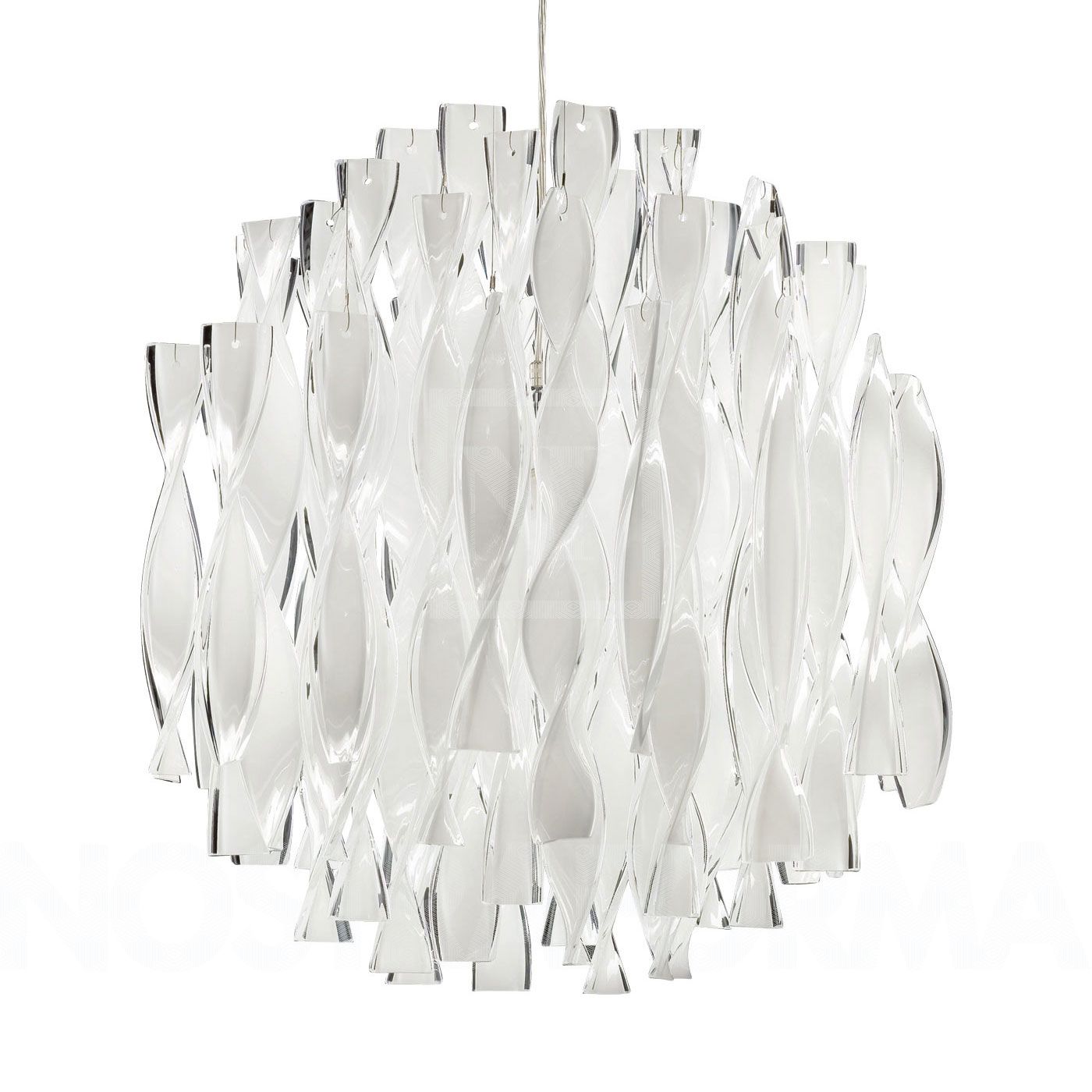 aura sp 45 klar krystal pendel axolight