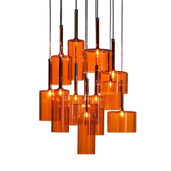 sp spil 12 orange pendel axolight