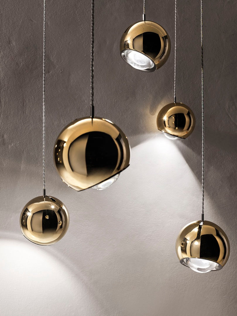 Spider pendel i guld studia italia design