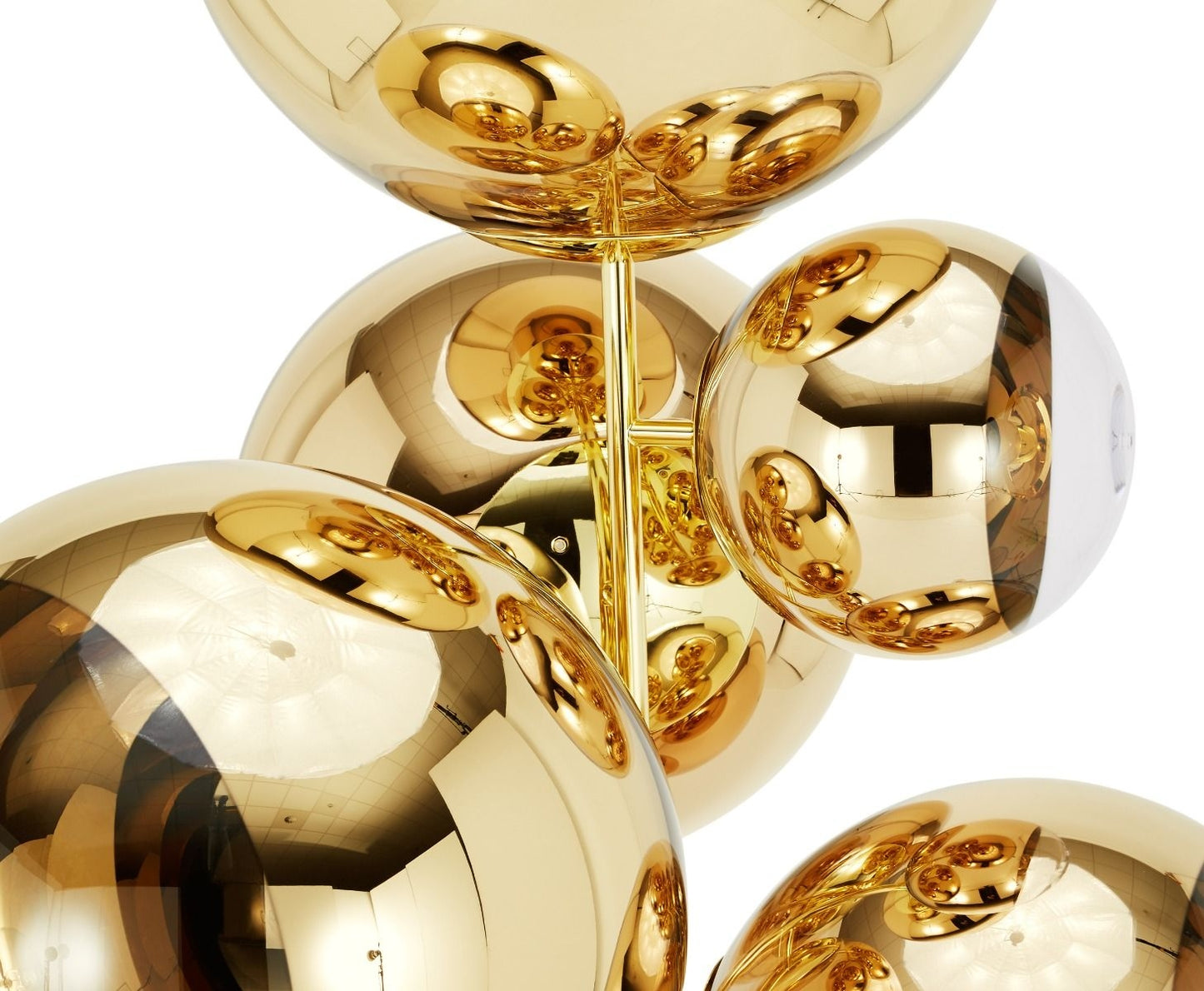 Mirror ball stand Chandelier Tom Dixon