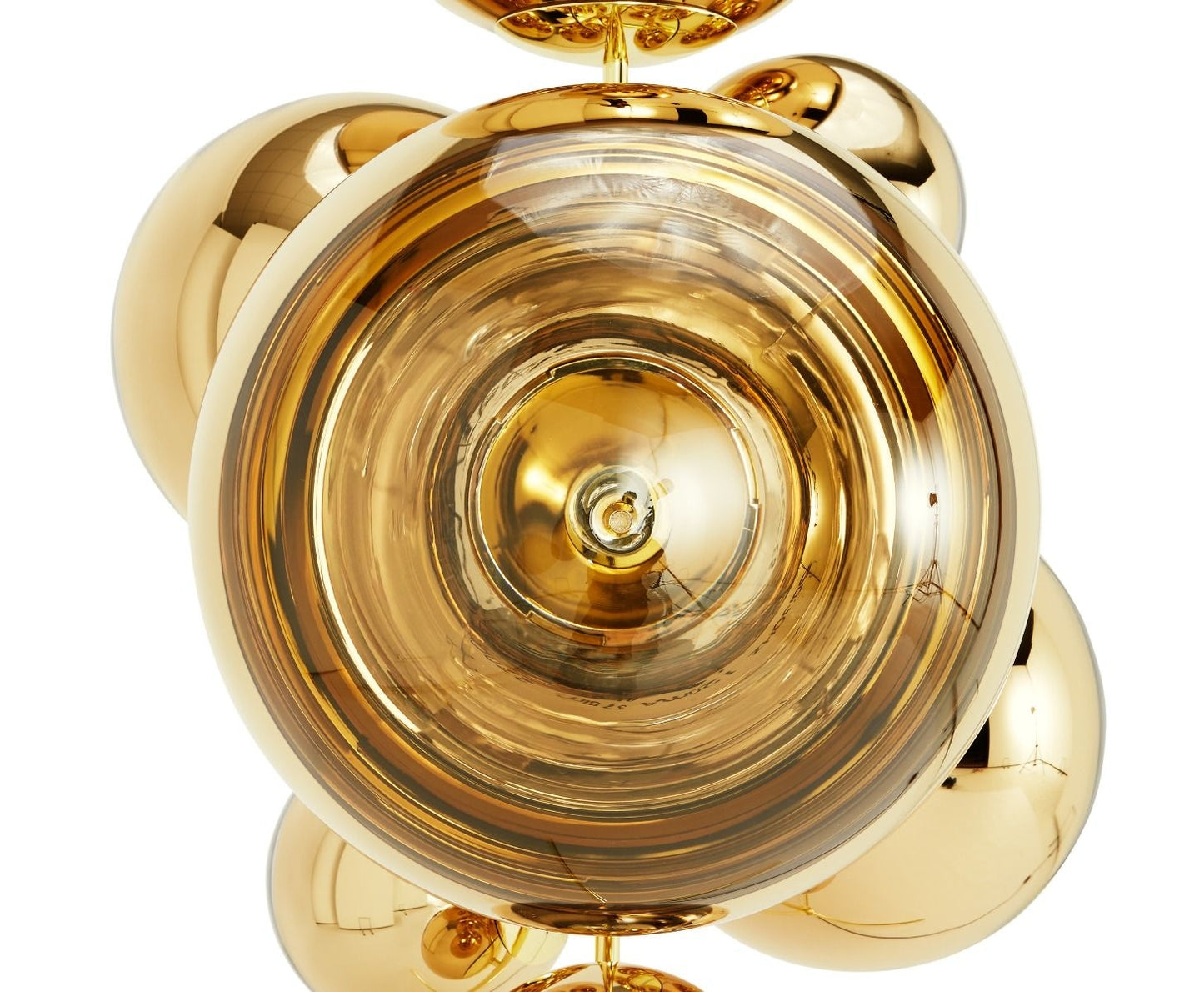 Mirror ball stand Chandelier Tom Dixon