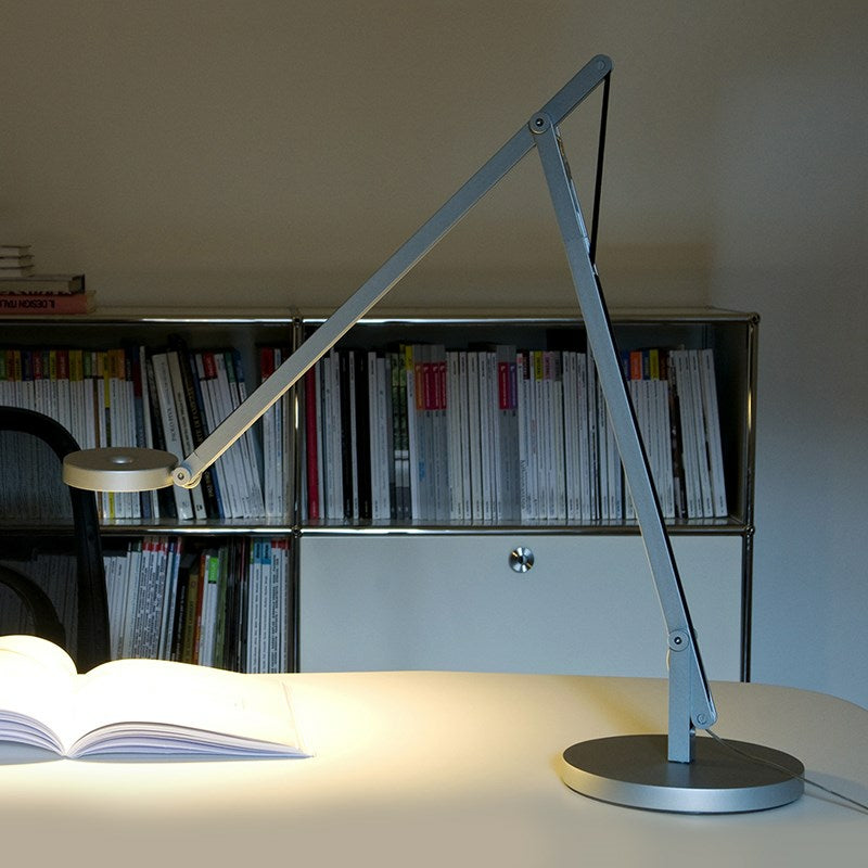 String T1 grå Bordlampe fra Rotaliana