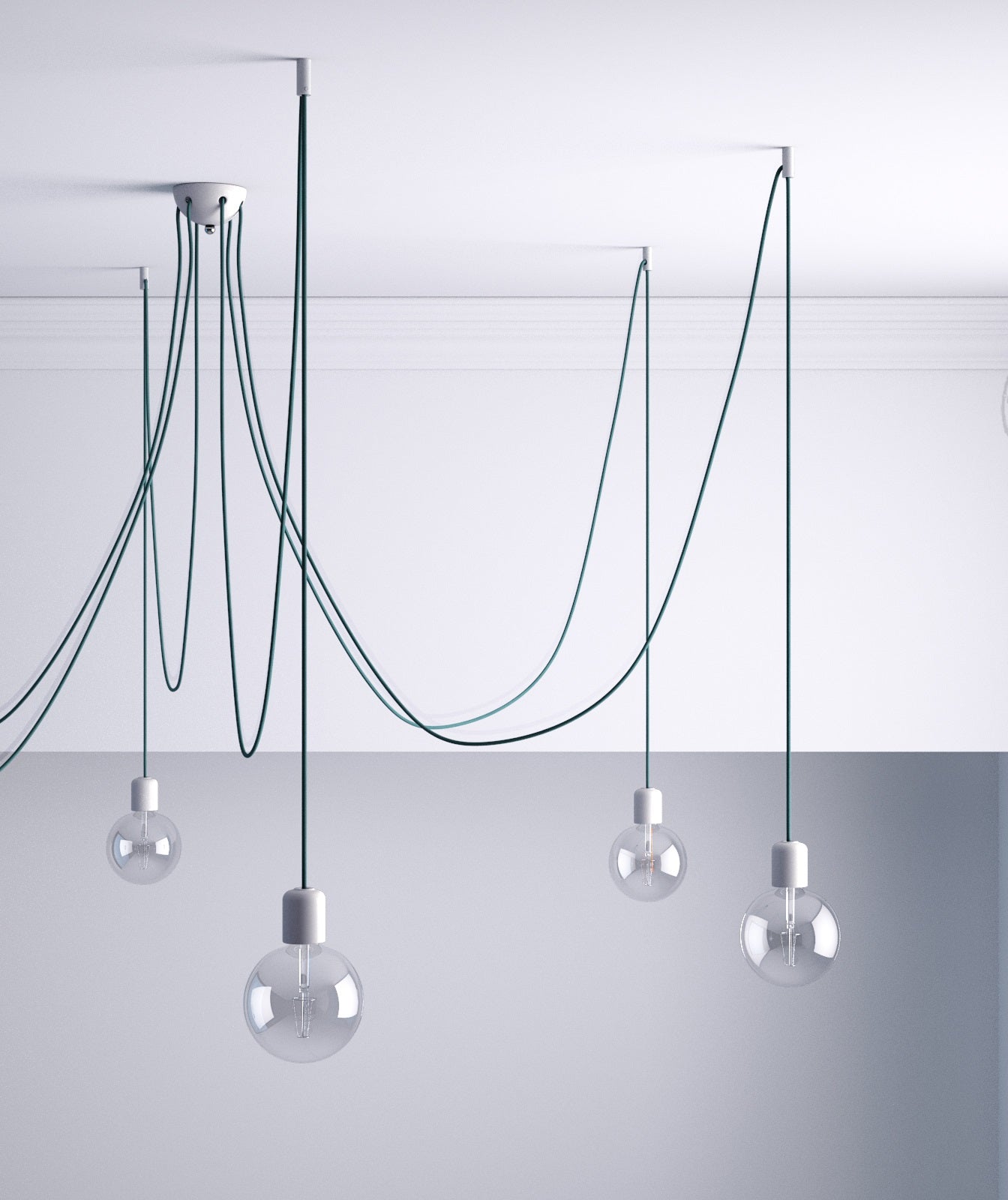 Loft kabelaflastning plast.