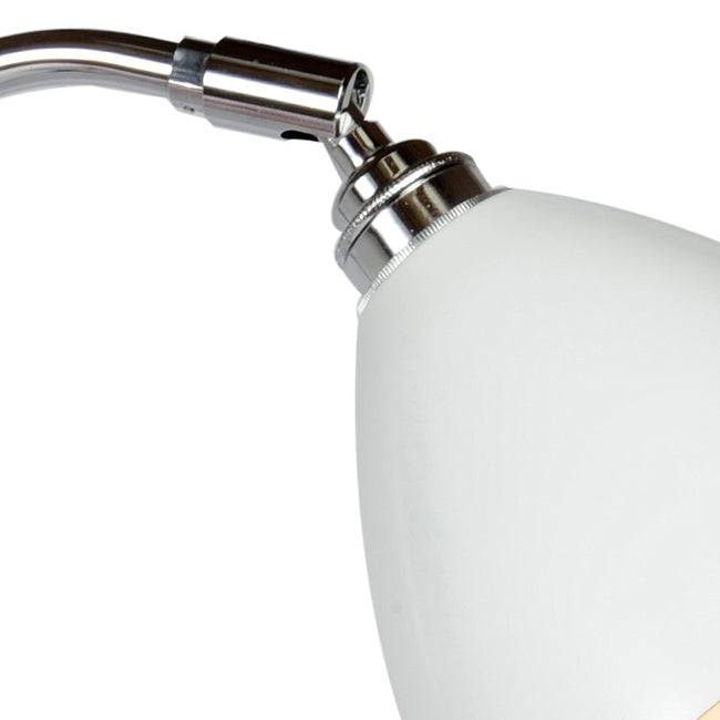 Closeúp billede af detaljer fra knækled på Task Floor FF393 i hvid fra Original BTC