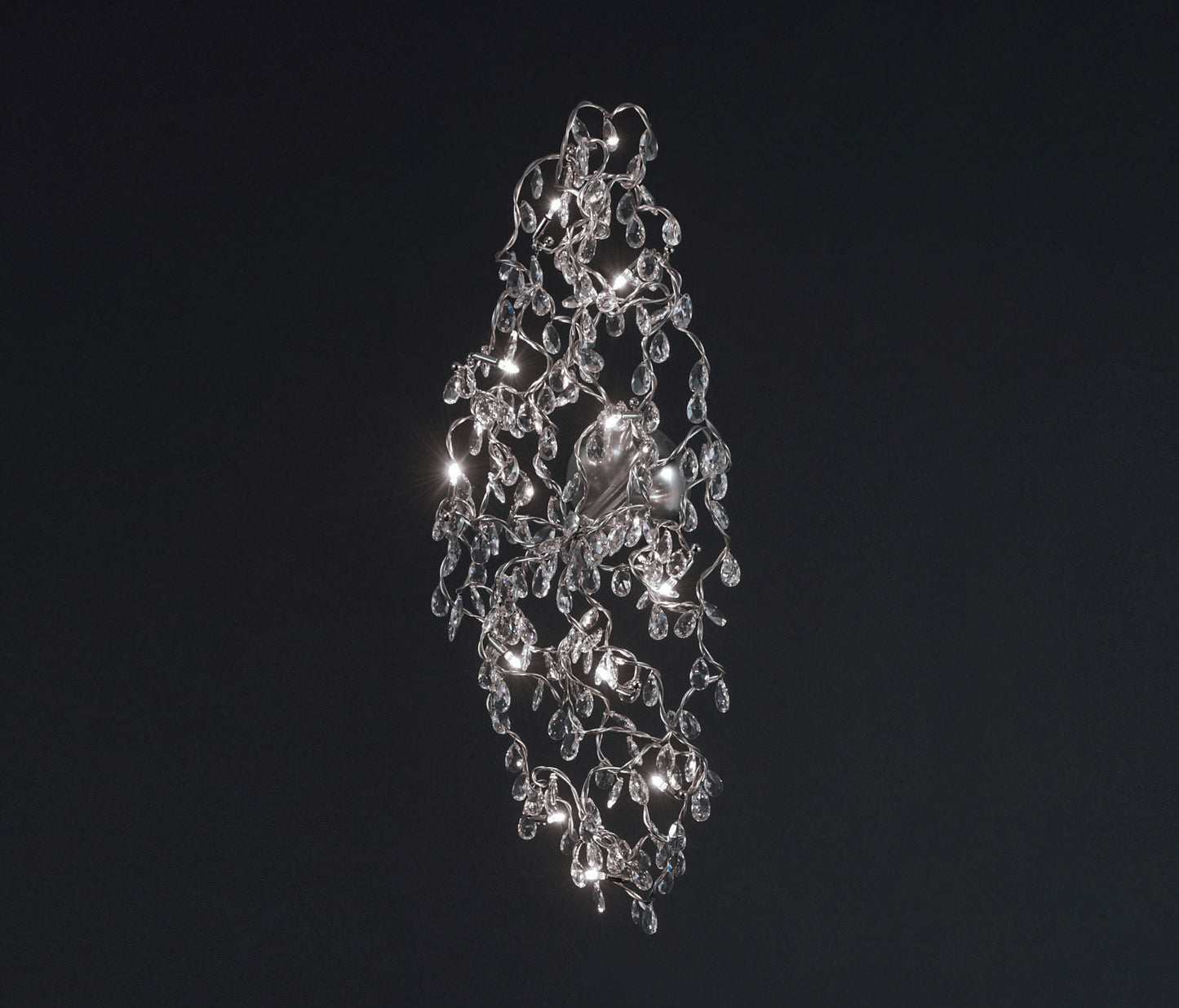 Tiara long væglampe harco loor design