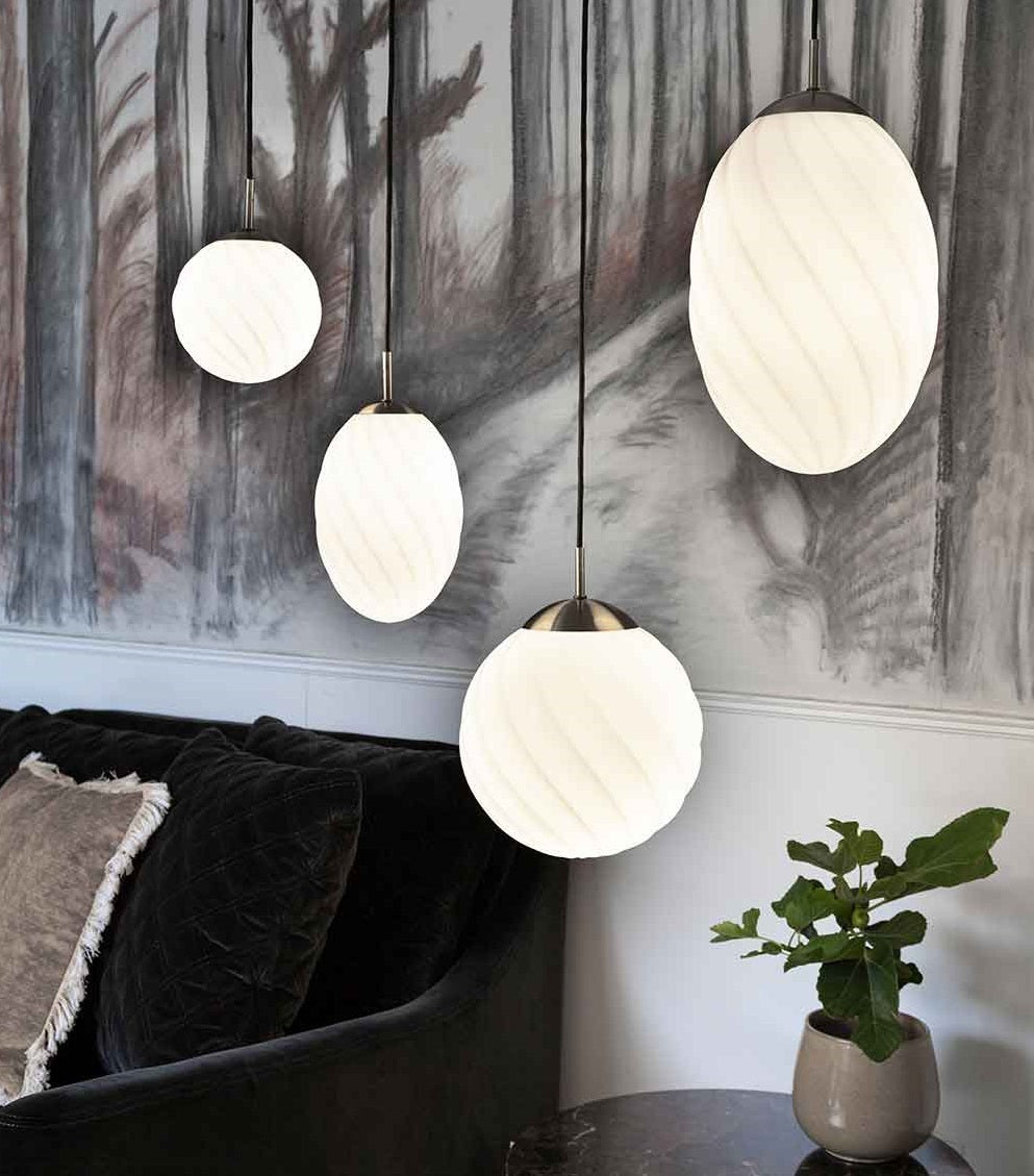Twist Oval pendel fra Halo Design