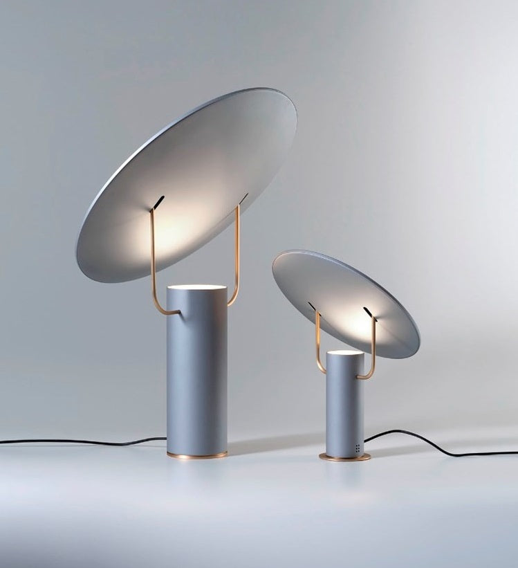 TX1 grå dæmpbar bordlampe fra Martinelli Luce