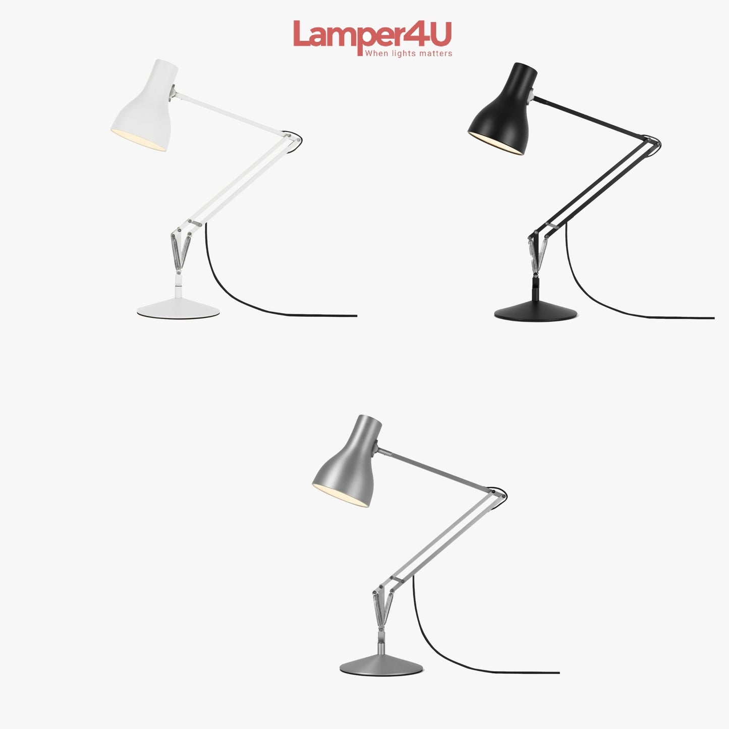 Type 75 bordlampe Anglepoise