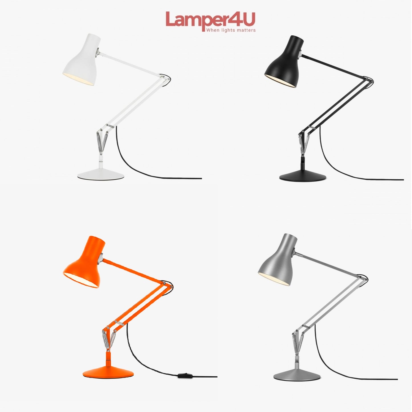 Type 75 mini bordlampe Anglepoise