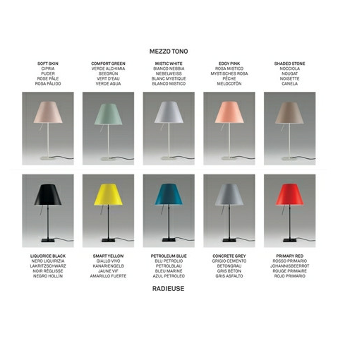 Costanza bordlampe D13 p.t.i. Luceplan