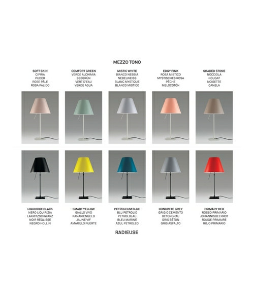 Costanza gulvlampe D13 t. Luceplan