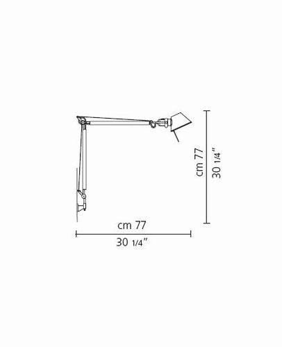 Tolomeo væglampe Artemide