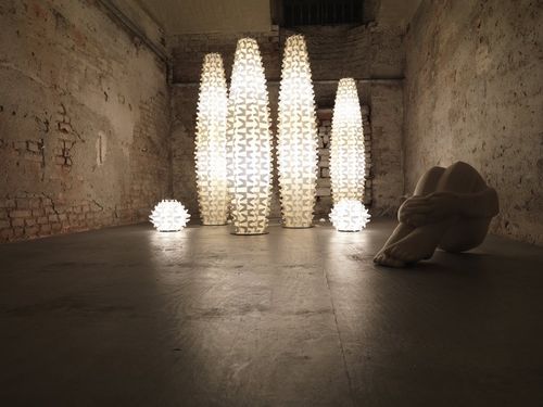miljøtegning cactus x large gulvlampe slamp