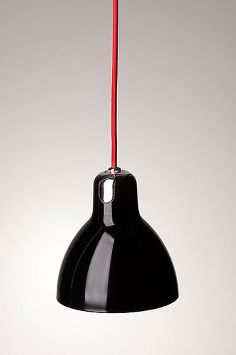 Lyxy H5 pendel i sort glas fra Rotaliana