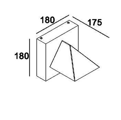 Hemera udendørs væglampe Psm Lighting