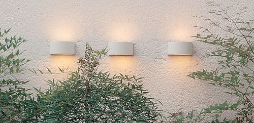 Petit IP54 Titanium væglampe Lumini (outlet)