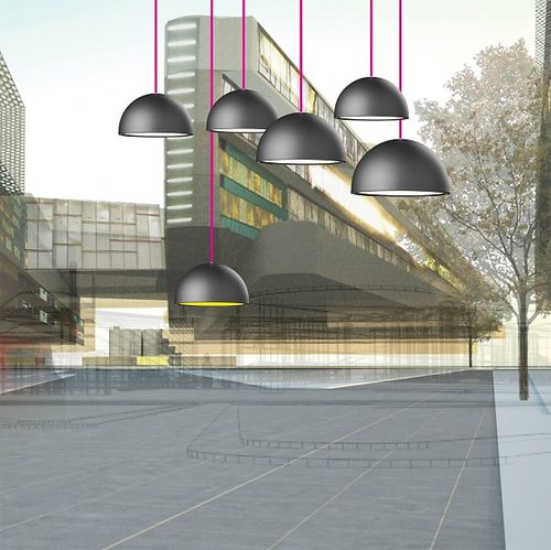 H+M pendel i grafitgrå fra Focus Lighting