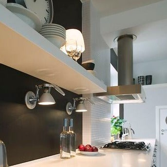Fortebraccio D33 sort Ø16 væglampe Luceplan (outlet)