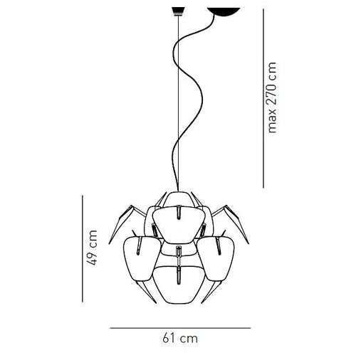 Hope D66/12 pendel Luceplan