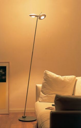Puro Terra Doppio Lente E gulvlampe Occhio