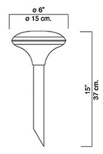Solar Bud D29W pullert Luceplan
