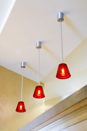 monteringsdel, her vist med lamper. Lamper medfølger ikke