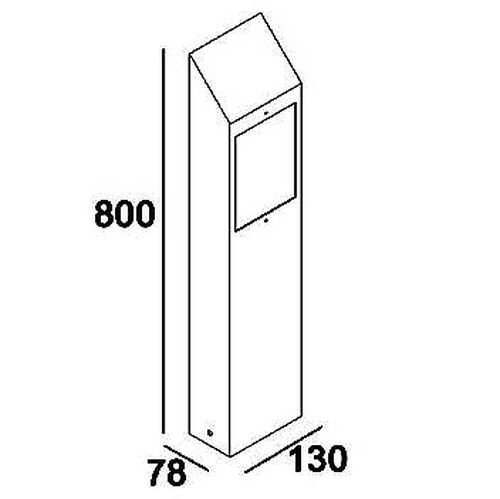 Højde 80 cm