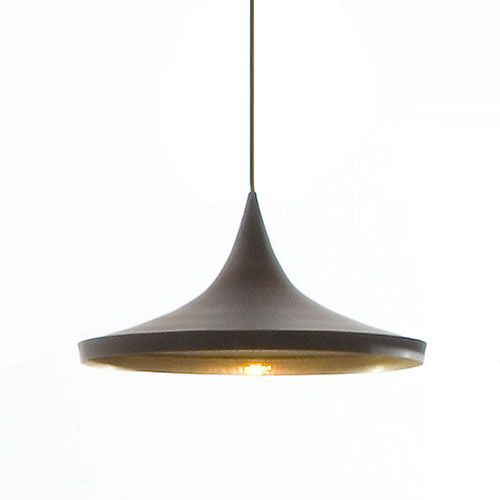 Beat wide pendel sort Tom Dixon