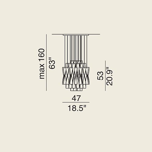 Måltegning af aura sp 45 axolight