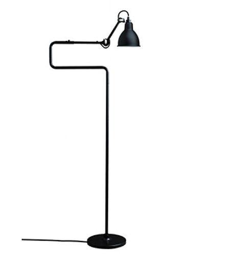 Lampe Gras 411 gulvlampe sort