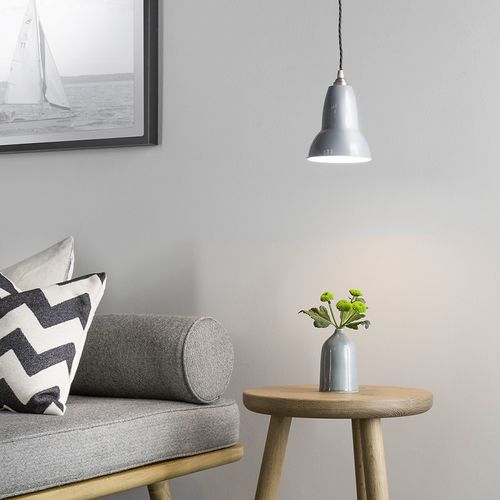 Original 1227 brass pendel i grå Anglepoise