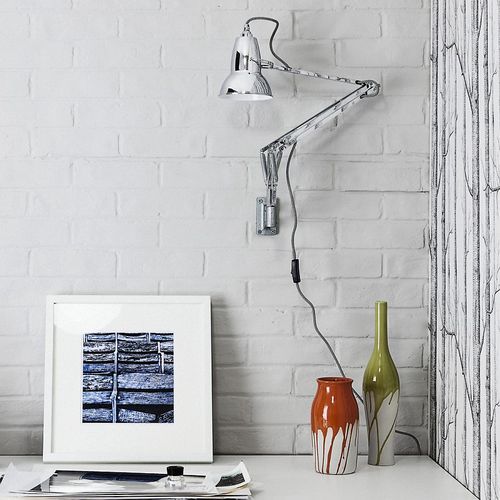 Miljøbillede af Original 1227 væglampe m. vægbeslag i krom Anglepoise
