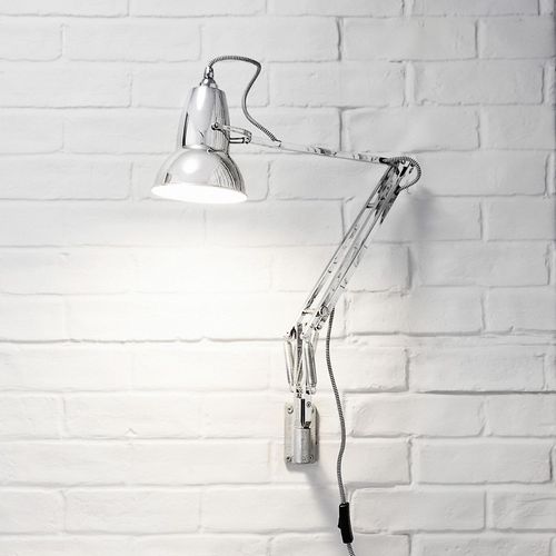 Miljøbillede af Original 1227 krom væglampe m. vægbeslag Anglepoise