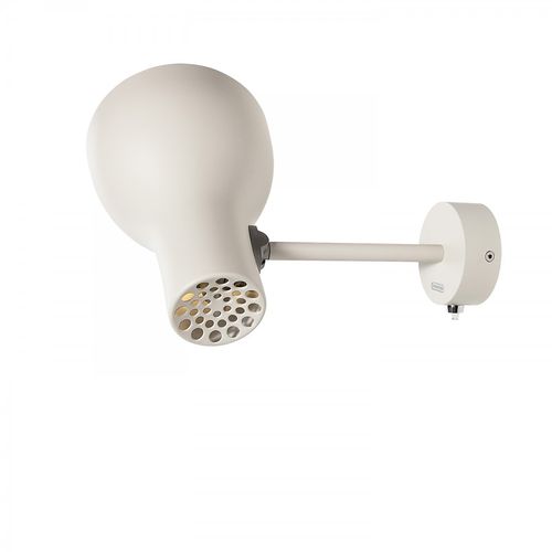 Type 75 stor hvid anglepoise væglampe