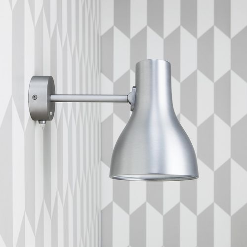 Type 75 stor hvid anglepoise væglampe