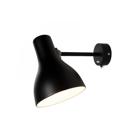Type 75 stor sort anglepoise væglampe