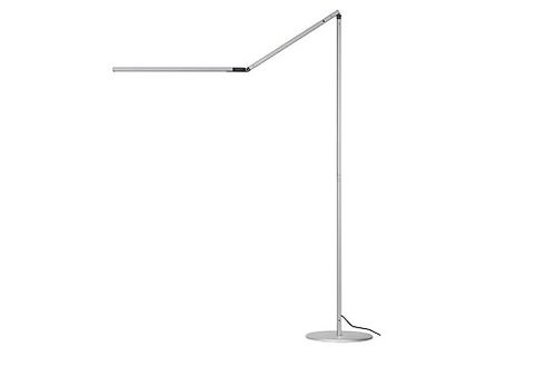 Z-Bar gulvlampe silver koncept