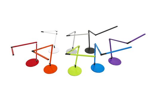 Z-Bar mini silver bordlampe koncept