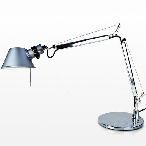 tolomeo micro grå bordlampe Artemide