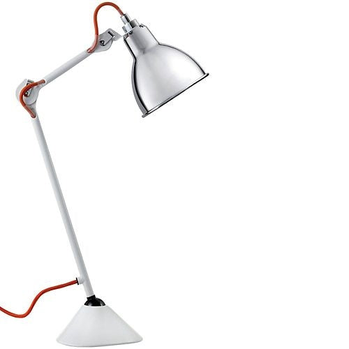 Lampe Gras 205 bordlampe hvid/rød