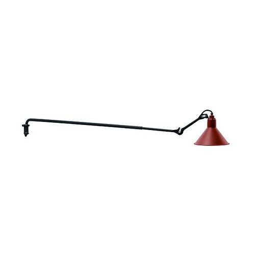Lampe Gras 213 væglampe sort/rød