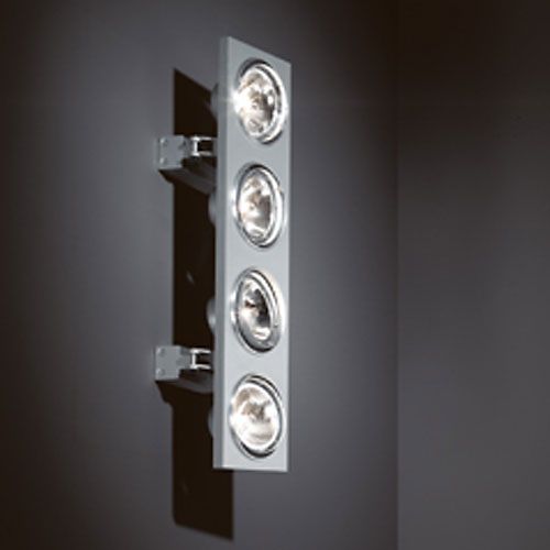 Aton 4 vertical væglampe loftlampe spot Modular
