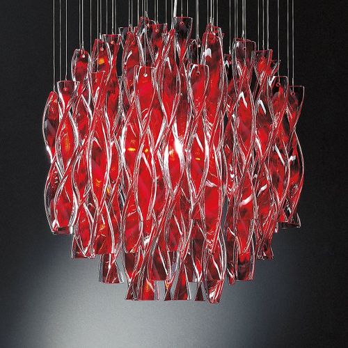aura sp 45 rød pendel axolight
