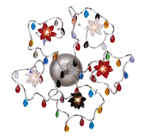 jewel wl/pl 5 væglampe harco loor