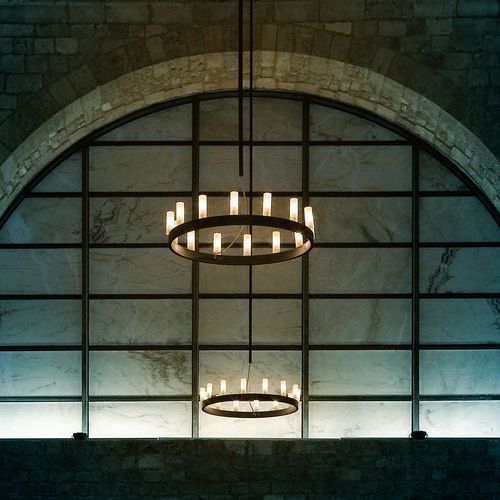 Chandelier small lysekrone Fontana Arte