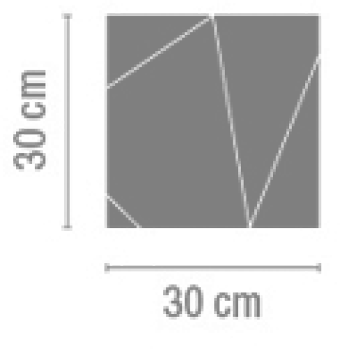 Origami 4501 væglampe vibia