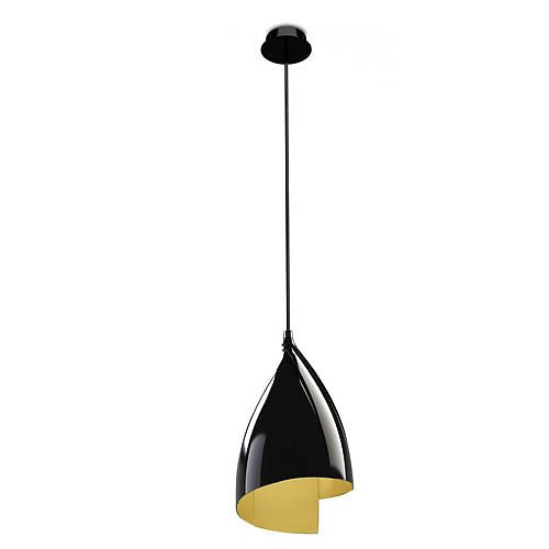 Tulip / sort pendel leds-c4